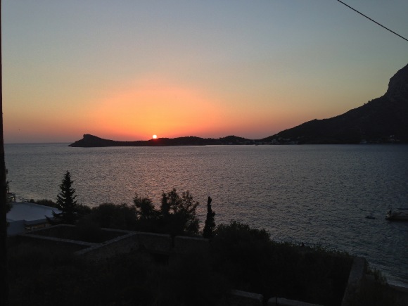 sunset kalymnos