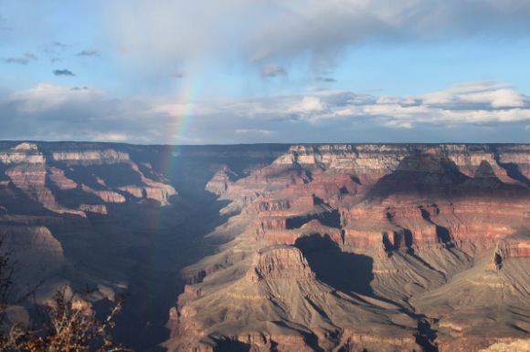 Grand Canyon rainbow